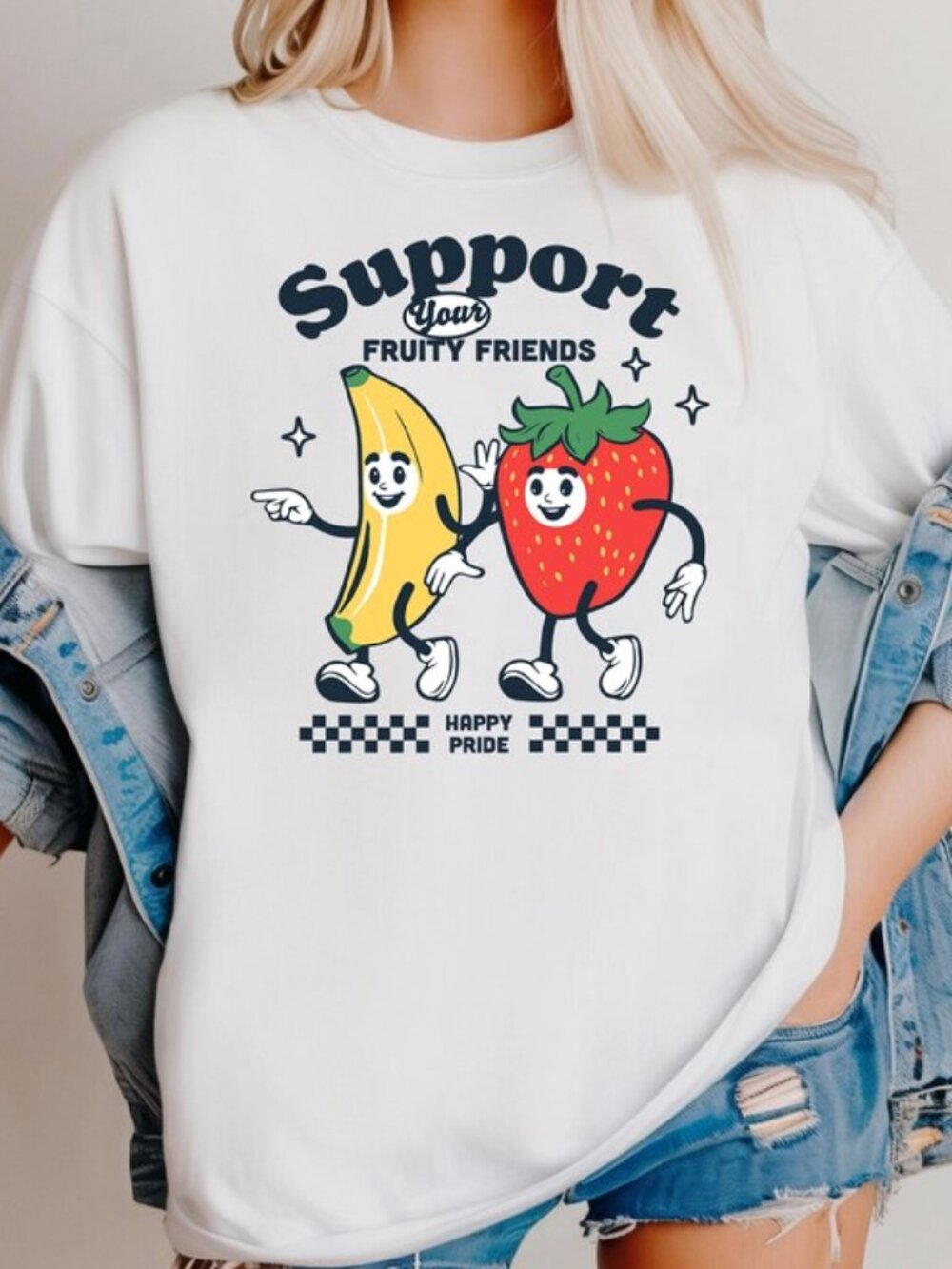 Support Your Fruity Friends Shirt, Funny Pride Shirt, LGBT Shirt